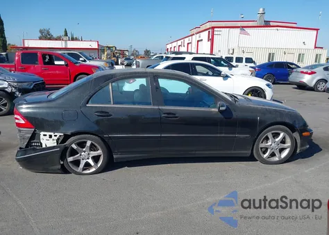 2007 Mercedes-Benz C 230 Sport from USA, damaged, VIN WDBRF52H87F934306